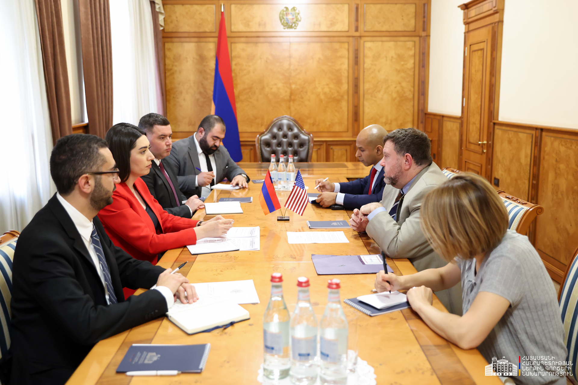 New Programmes to strengthen the capacities of police officers and rescuers: Arpine Sargsyan received U.S. Chargé d’Affaires a.i. David Allen