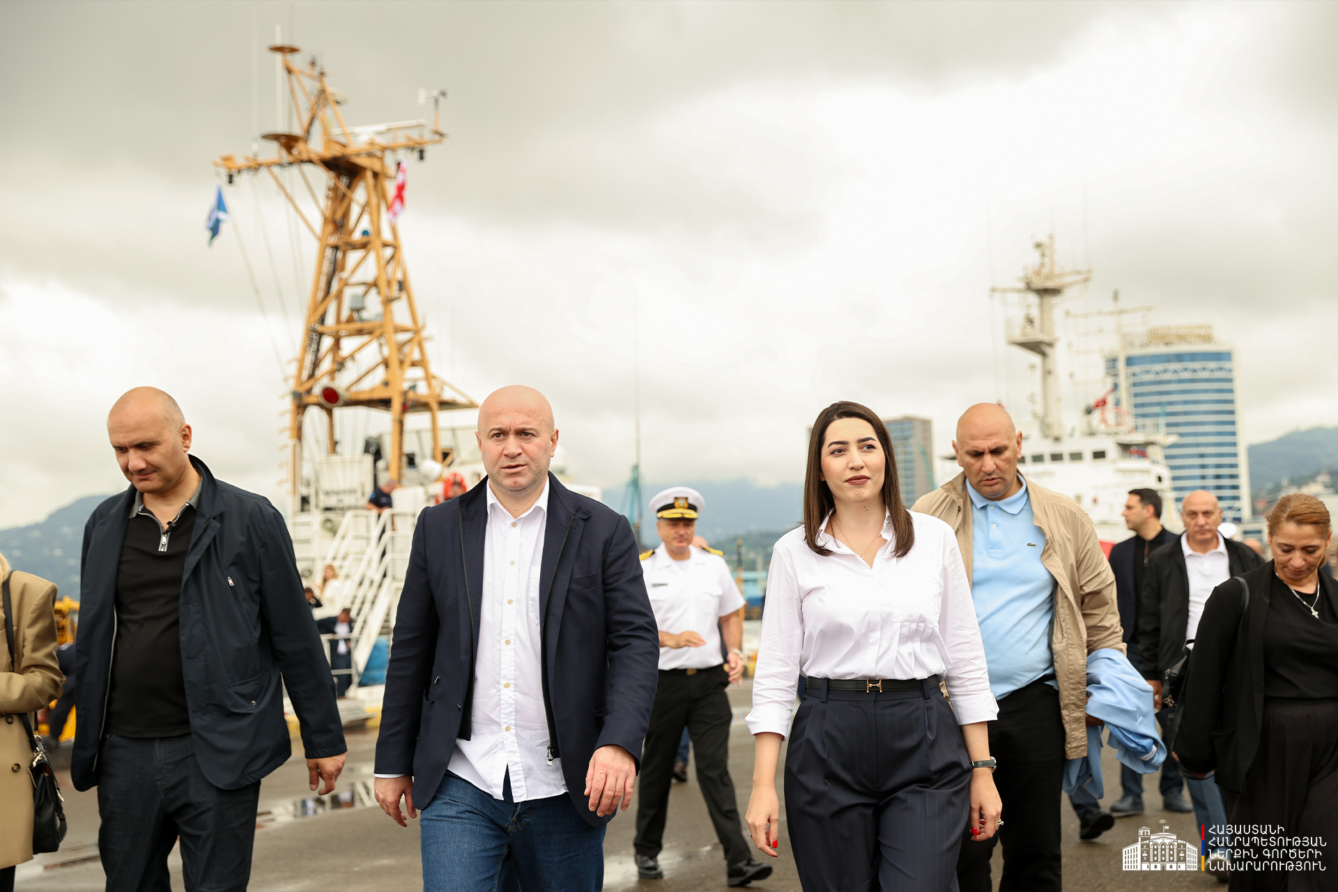 Arpine Sargsyan Familiarizes Herself with the Work of Forensic-Criminalistics and Border Police Units of the Ministry of Internal Affairs of Georgia