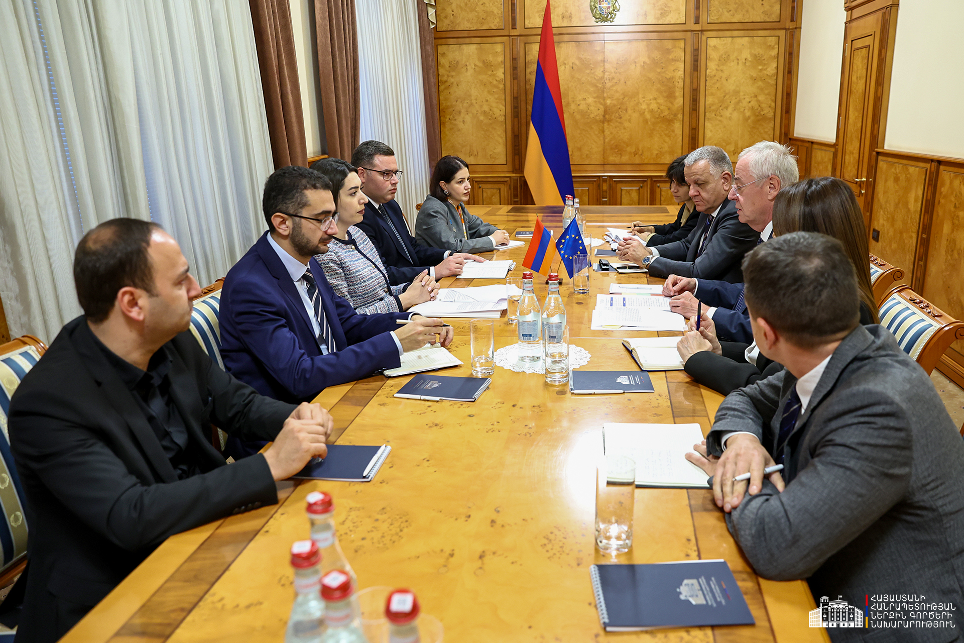 Minister of Internal Affairs and Deputy Director-General of the European Commission’s Directorate-General for Migration and Home Affairs Discuss the Armenia–EU Visa Liberalisation Process